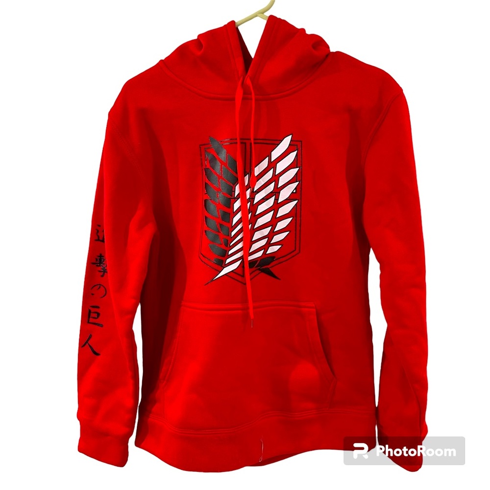 Anime Red sweatshirt size S